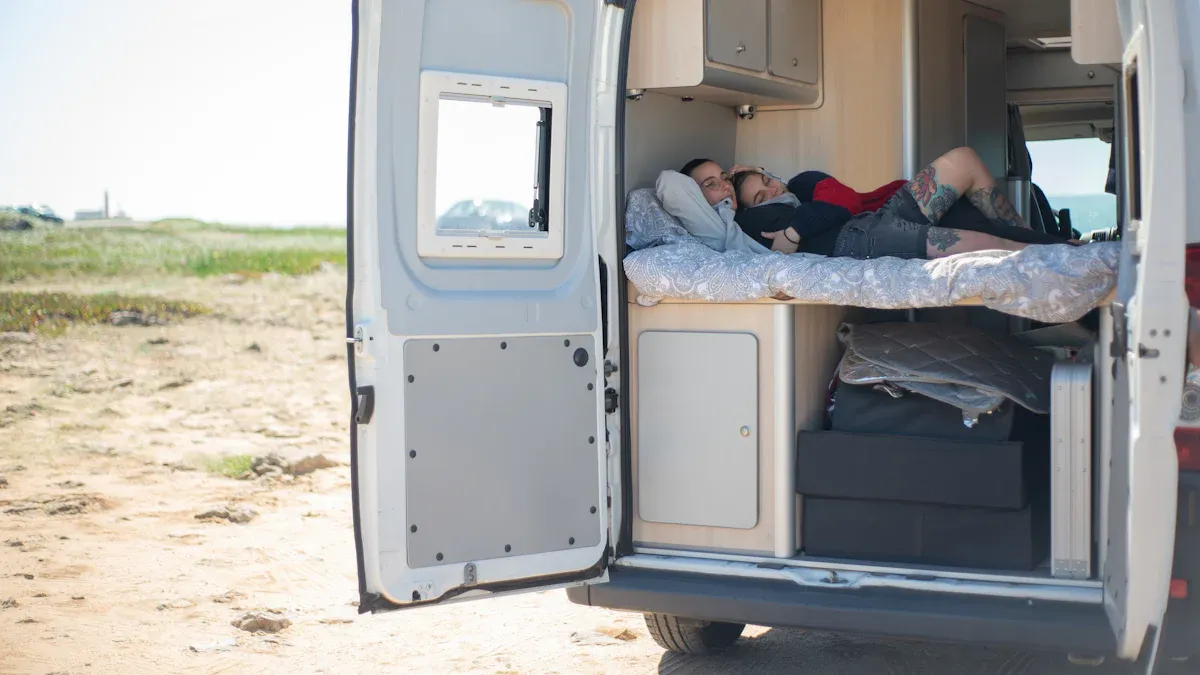 The advantages of slam latches over traditional latches for RV baggage doors