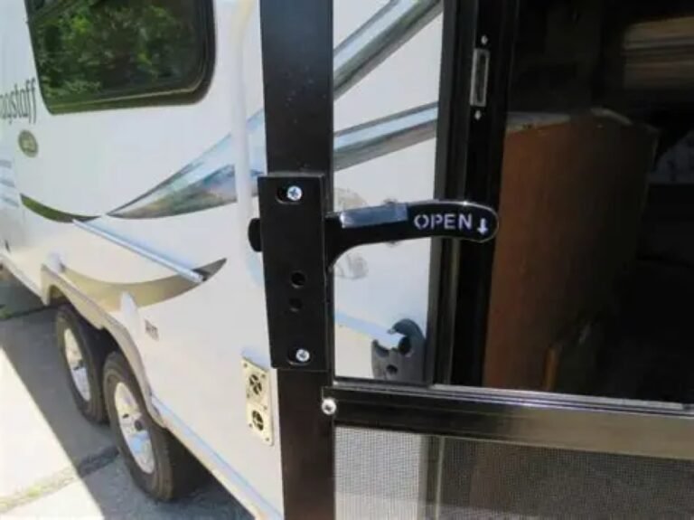 3 simple steps for a smooth RV screen door lock