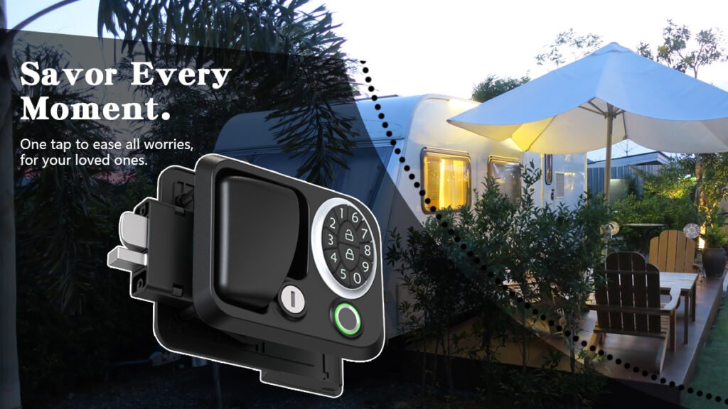 The different types of locks used for RV external storage compartments
