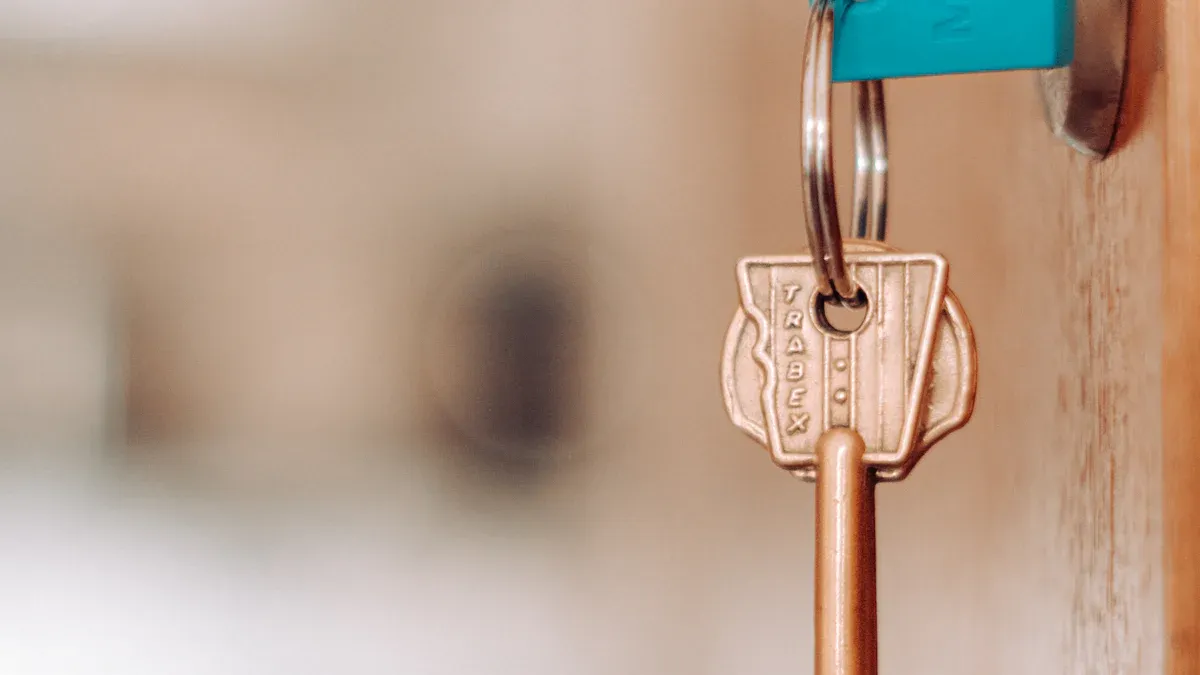 Installation and support for rv door lock