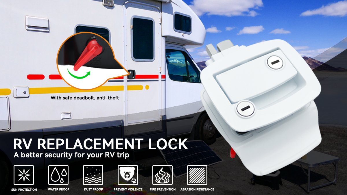 Travel trailer door lock OEM