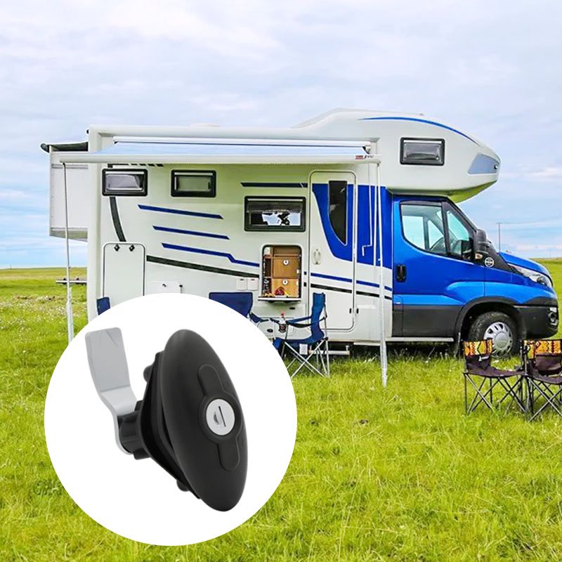 Security features in rv door locks