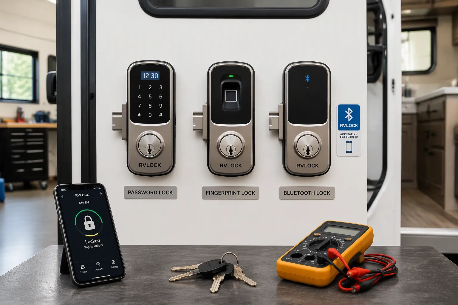 Comparing Keyless RV Locks: Security, Cost, and Durability